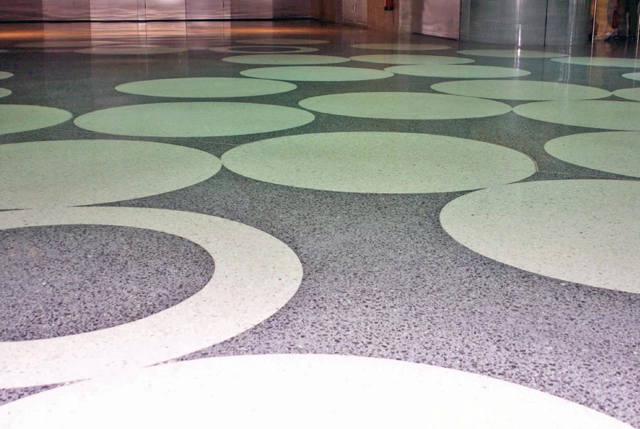 Terrazzo-Betonboden